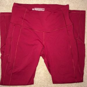 Victoria’s Secret VSX Sport red leggings